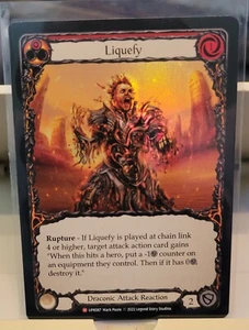 Flesh and Blood Uprising 1st Edition Liquefy RED UPR087 NF - Bild 1 von 2