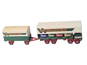 Corgi ERF Dodgem Pat Collins Fair Truck & Trailer w/Bumper Cars - 1:50 scale - Picture 1 of 12