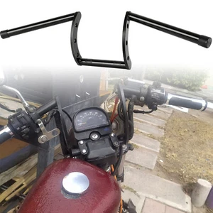 7/8" 22mm Motorcycle Handlebars Rising Drag Handle Bar For Cruiser Cafe Racer - Imagen 1 de 11