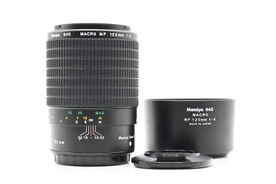 Mamiya AF 120mm f4 Sekor D Macro MF Manual Focus Lens 645 Mount #026 - Image 1 of 4