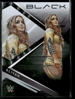 2022 Panini Chronicles WWE #205 Aliyah / Black  W01R01D - Image 1 of 2