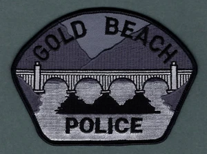 Gold Beach Oregon Police Patch - Picture 1 of 1