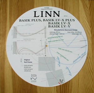 Protractor de brazo de tono Linn Basik LV-V/LV-X y Basik Plus/LV-X Plus diseño personalizado - Imagen 1 de 7