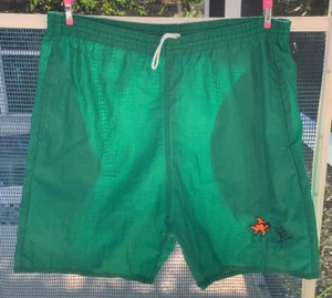Vintage 80s Bob The Fish Gym Shorts Bathing Suit Spring Break Sunglasses Goldfis - Picture 1 of 5