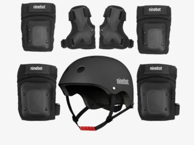 Segway 7Pcs Set Helmet Teens Skateboard Bicycle Safety Outdoor Protective Gear