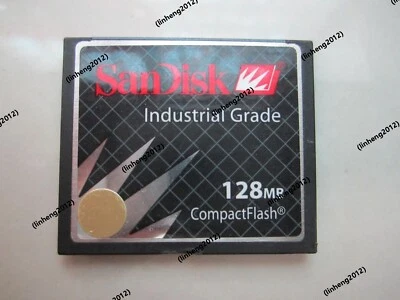 Industrial Grade  sandisk 128MB  CF Card CompactFlash Card - Image 1 of 3
