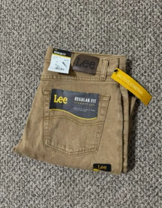 Pantalones de mezclilla LEE de corte regular de pierna recta clásicos para hombre RYE 32x30 #2008980 - Imagen 1 de 6