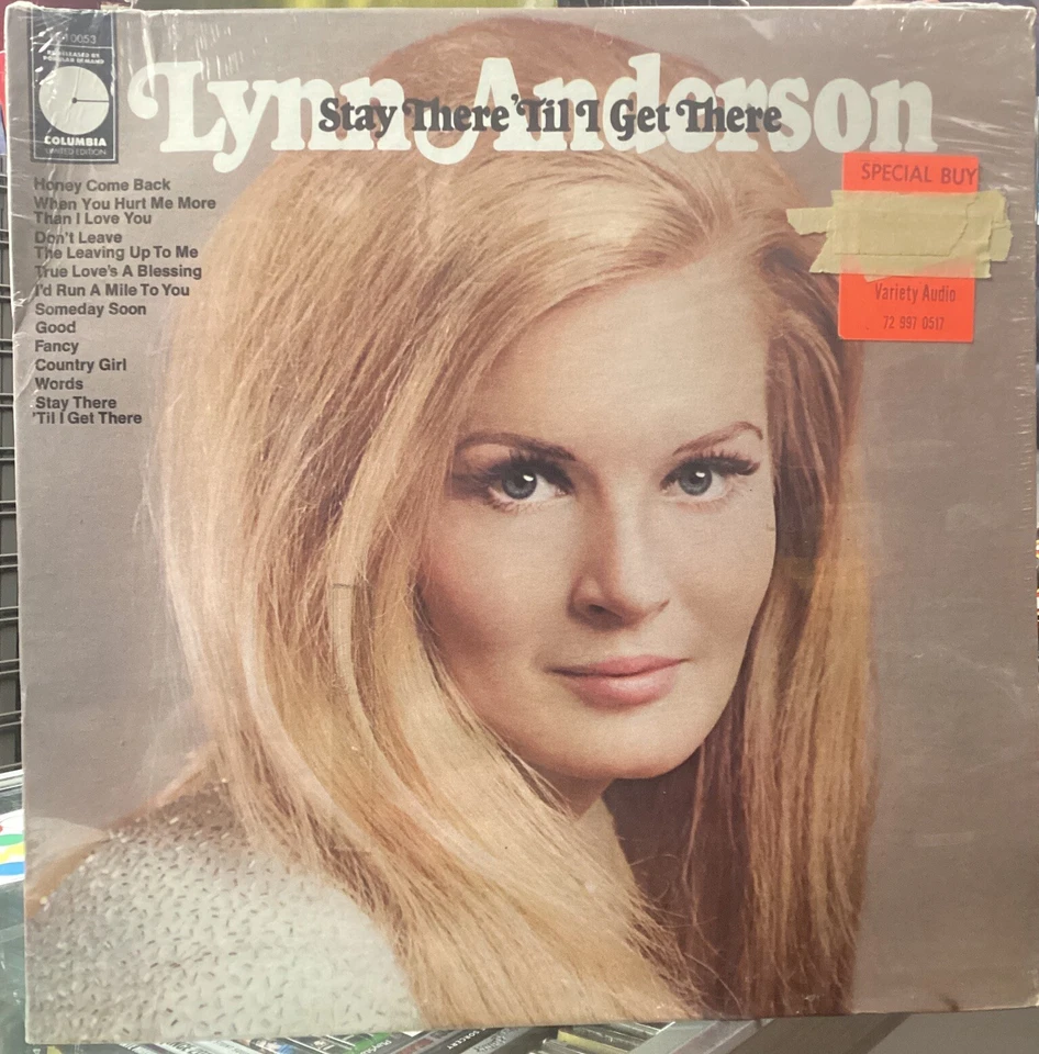 Lynn Anderson "Stay There 'Til I Get There" LP 33 Vinyl Record NEW, SEALED - Image 1 of 1