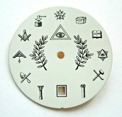 Cadran maçonnique Franc Maçon automatic montre dial watch fe 5611 a  - Photo 1/4