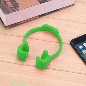 Thumbs-up Cell Phone Holder Plastic Adjustable Portable Desktop Stand for Xiaomi - Zdjęcie 1 z 7