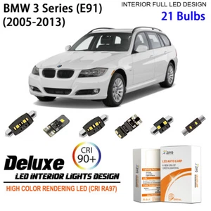 Kit de luces interiores LED para BMW E91 Serie 3 Touring bombillas blancas actualización - Imagen 1 de 9