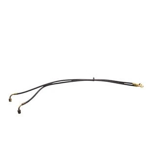 2006 2007 SUZUKI GSXR600 GSXR750 BRAKE LINES FRONT BRAIDED HOSES BLACK - Picture 1 of 5