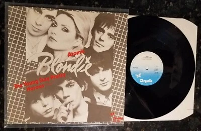 Blondie 1980 12" Atomic 3-Trk NETHERLANDS DUTCH Chrysalis 600 184 EX++/NM - Image 1 of 4