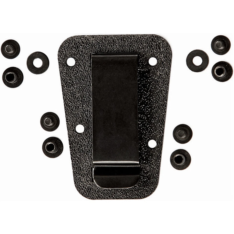 ARMORY PLASTICS LLC ESEE Izula Clip Plate - Clip für Messerscheide in schwarz, ESIZBC