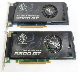 Lot 2 BFGT Tech Nvidia GeForce 9600 GT 512 MB DDR3 Graphics Card - Picture 1 of 3