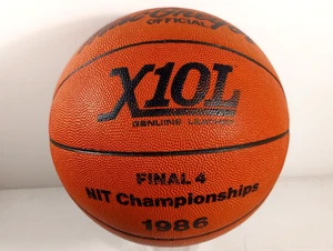 1986 NIT Final Four Championships Signed Louisiana Macgregor Basketball X10L - Picture 1 of 12