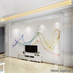 Vlies Fototapete Wandtapete Wandbilder Abstrakt Tinte Linien Marmor 3382 - Picture 1 of 3