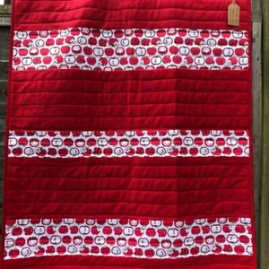 Handmade, soft, patchwork baby blanket, stroller blanket, play mat, bed blanket - Picture 1 of 4