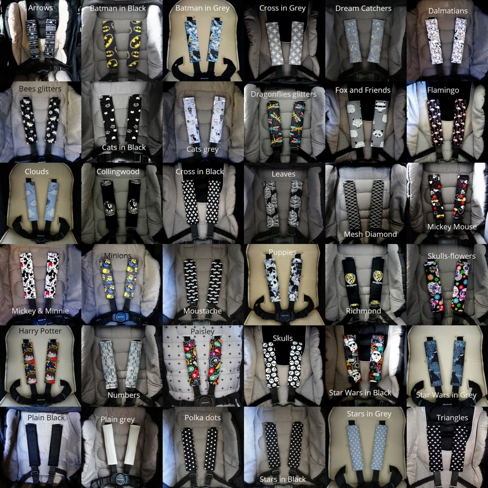 Чехлы на плечевые ремни для детских колясок колясок автокресел детских капсул - Изображение 1 из 1