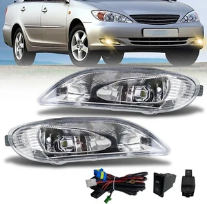 For 2005-2008 Toyota Corolla/2002-2004 Toyota Camry Fog Lights Lamps +Wiring Kit - Picture 1 of 11