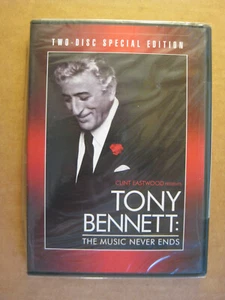TONY BENNETT - The Music Never Ends: Special Edition  (NEW 2 DVD Set) - Picture 1 of 3