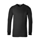 Portwest Thermal Long Sleeve Baselayer Winter Comfort Round Neck T-Shirt #B123