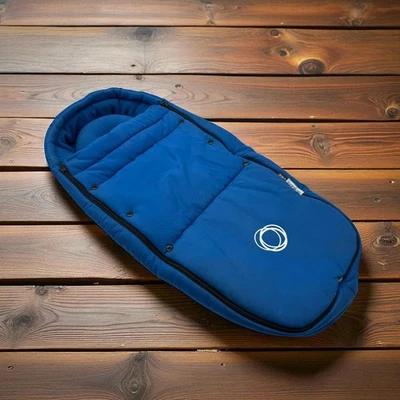 Bugaboo Bee Cocoon - Blue includes baby head hugger - Image 1 of 4