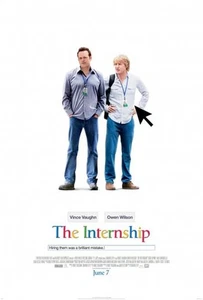 THE INTERNSHIP great original 27x40 D/S movie poster 2013 - Picture 1 of 1