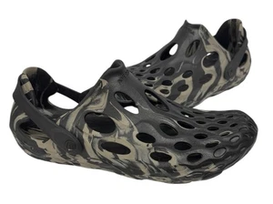 Merrell Hydro Moc Nero/Brindle (Tan) Scarpe da Acqua Slip On Uomo Taglia 12 - Foto 1 di 10