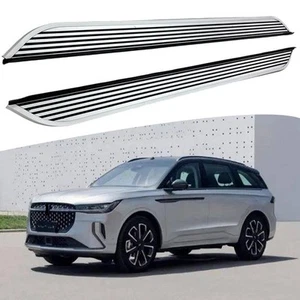 Silver Running Board fits for Lincoln Nautilus 2024 Side Step Nerf Bar Stairs - Picture 1 of 1