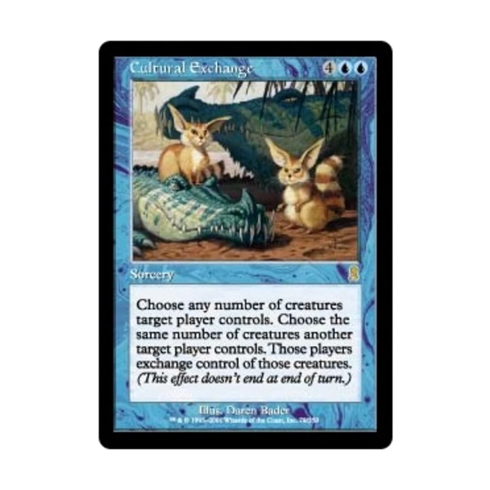 WOTC MtG Odyssey Cultural Exchange (R) (Foil) Fair - Image 1 of 1