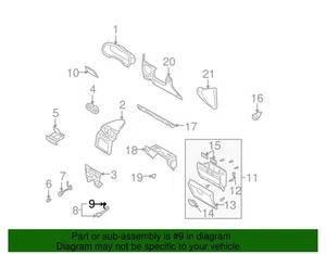 (1) GENUINA HYUNDAI/KIA 1864301004 Instrument Cluster Lámpara - Imagen 1 de 2