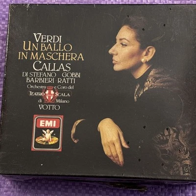 VERDI- UN BALLO IN MASCHERA- CALLAS-DI STEFANO-GOBBI- SERAFIN - LA SCALA -2 CD - Image 1 of 3