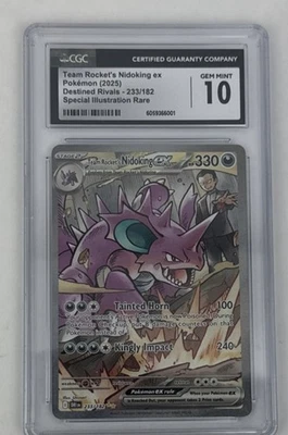 Team Rocket's Nidoking ex 233/182 Sv10: Destined Rivals Holo - Image 1 of 2