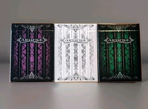 Ellusionist Artifice Purple Green + Tundra Playing Card Set New Sealed - Picture 1 of 3