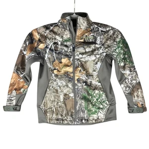 Magellan Outdoors Jacket Youth XS Camo Realtree Waterproof Softshell Hunting - Picture 1 of 12