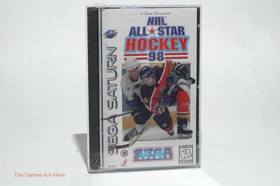 NHL All-Star Hockey 98 - Sega Saturn, 1998 Brand New w Tears in plastic