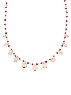 collana AMEN elegance collana in argento Rose ND  scelta=P Rose CLLAMCURR.ROSE - Immagine 1 di 2