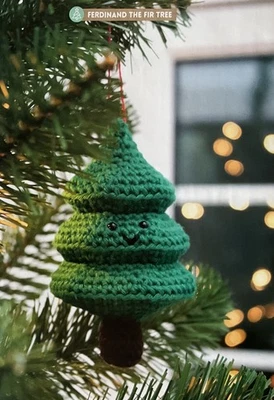 Crochet Pattern Ferdinand The Fir Tree - Christmas Amigurumi Toy  - Image 1 of 2
