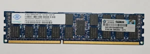 Nanya 8GB 2Rx4 PC3-10600 DDR3-1333 ECC Reg Server Memory RAM NT8GC72B4NG0NK-CG - Picture 1 of 1
