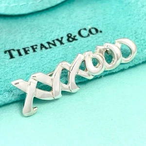 Broche Tiffany & Co. Love & Kiss Paloma Picasso Plata de Ley 925 Excelente - Imagen 1 de 6