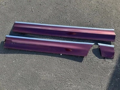 1997-2005 OEM Buick Park Avenue 3 Pcs Driver Side Door Trim Molding Berry Color - Image 1 of 4