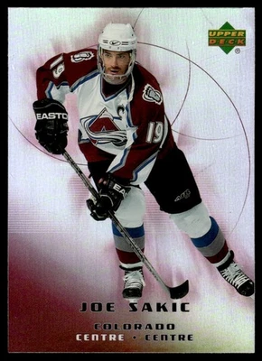 2005-06 Upper Deck McDonald's Joe Sakic Colorado Avalanche #24 - Image 1 of 2