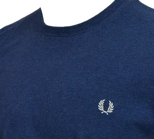 Fred Perry | T-shirt girocollo classica grande (marina francese) casual terrazze anni 90 - Foto 1 di 7