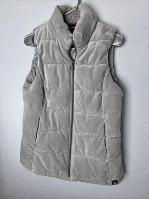 Gerry Women's Sleeveless Light Blue Full Zipper Mock Neck Puffer Vest Size: S - Изображение 1 из 4