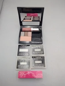 Mary Kay Mineral Color - 1 Cheek Color 3 Eye Colors Mirror 1 Lip Color, compact - Picture 1 of 7