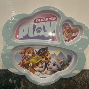 Paw Patrol Geteilter Kinder Teller Zak Melamin 8,5 x 9 Zoll - Bild 1 von 5