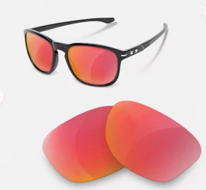 newpolar reemplazo lentes polarizadas para oakley enduro rojo rubí - Imagen 1 de 2