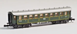 8730 Marklin Z-scale early Era passenger car Bavarian Munich-Berlin 3rd class - Bild 1 von 2