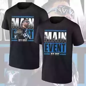 WWE Jey Uso Main Event T-Shirt Black - Picture 1 of 4